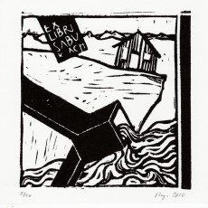 Elibris Rebecca Achermann, Linolschnitt, 110mm x 105mm, 2010