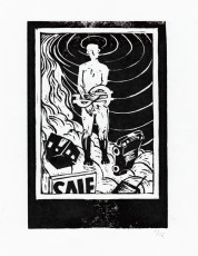 Sale, 210mm x 140mm, Linolschnitt oktober 2008
